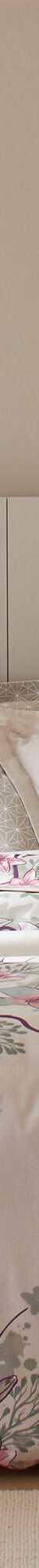 Linge de lit Birdy en coton imprimé oiseaux (sable) Linge de lit Birdy en coton imprimé oiseaux (sable)